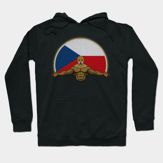 Cheetah Czech Republic Hoodie by RampArt